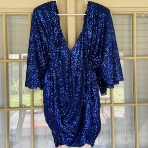 ELLAE LISQUE SEQUIN DRESS